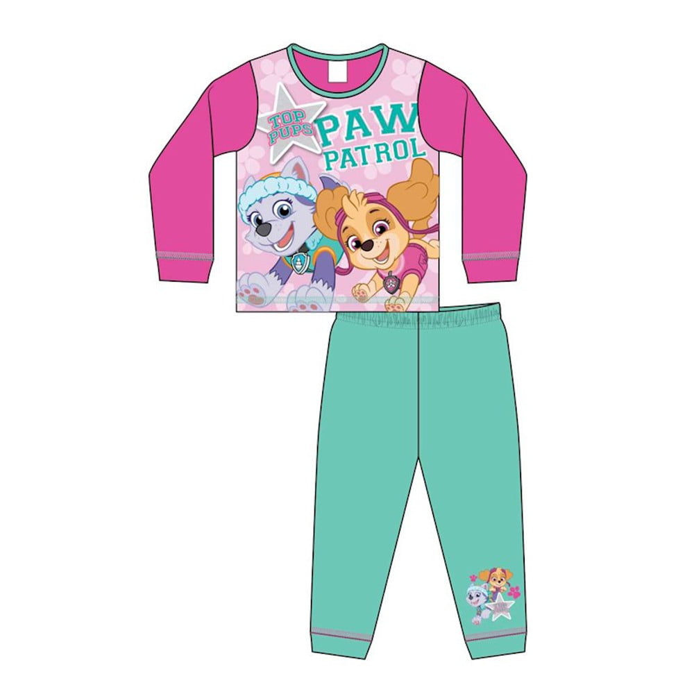 Polar morbiditet Masaccio PAW Patrol Girls Top Pups Pajamas - Walmart.com