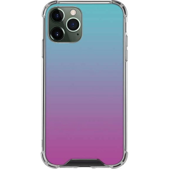 Skinit Solids Purple and Blue Ombre iPhone 12 Pro Max Clear Case
