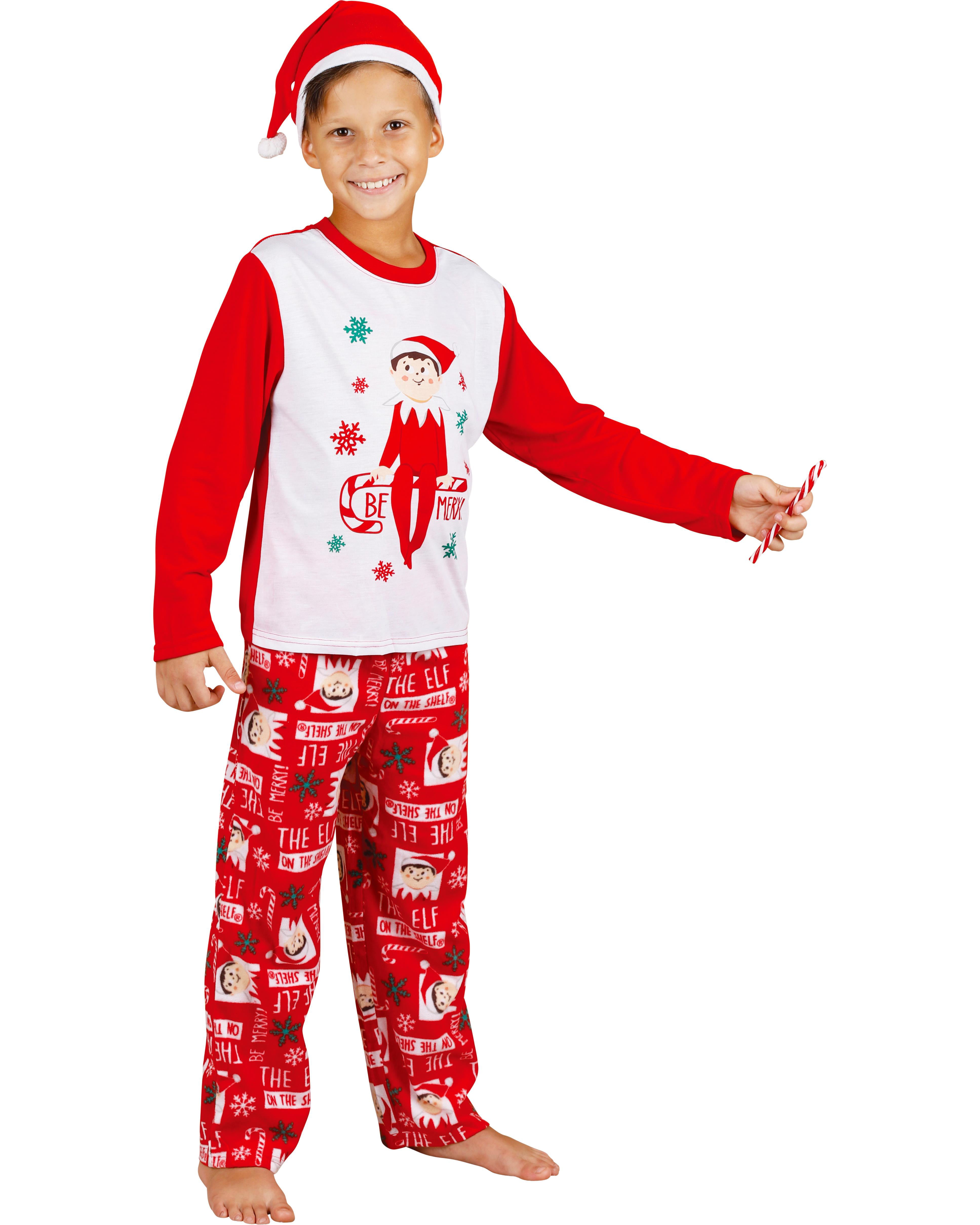 The Elf on the Shelf Unisex 2-Piece Pajamas Set Sleepwear Set  Sizes 4 & 8 NEW 