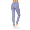 thumbnail image 2 of Women's Active Yoga Phone Pocket Leggings W/ Side Mesh, LIGHT GREY S/M, 2 of 3