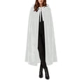 thumbnail image 2 of YTCAMLO Womens Hooded Cloak, Adult Medieval Renaissance Capes with Hood, Velvet Cape Halloween Dress Up for Party Wedding, 2 of 7