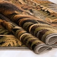 thumbnail image 4 of Allstar Rugs Allstar Leaves Outdoor Assorted Bear/ Cubs Rug 5' 2"x7' 1" 5' x 8', 4 of 5