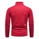 thumbnail image 3 of Gibobby Suéter ligero hombre Sudadera de vellón de manga larga con cuello redondo para hombre Otoño e invierno(Rojo,Mediana), 3 of 4
