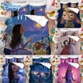 thumbnail image 2 of Disney Wish Asha funda nórdica con funda de almohada, dibujos animados de Anime, princesa Asha, juego de cama de Navidad, decoración de dormitorio, regalo para niños, 2 of 4