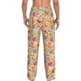 thumbnail image 3 of Daiia Colorful Chicken Men's Sleep Pant with Pockets and Drawstring,Pajama Pants-Medium, 3 of 9