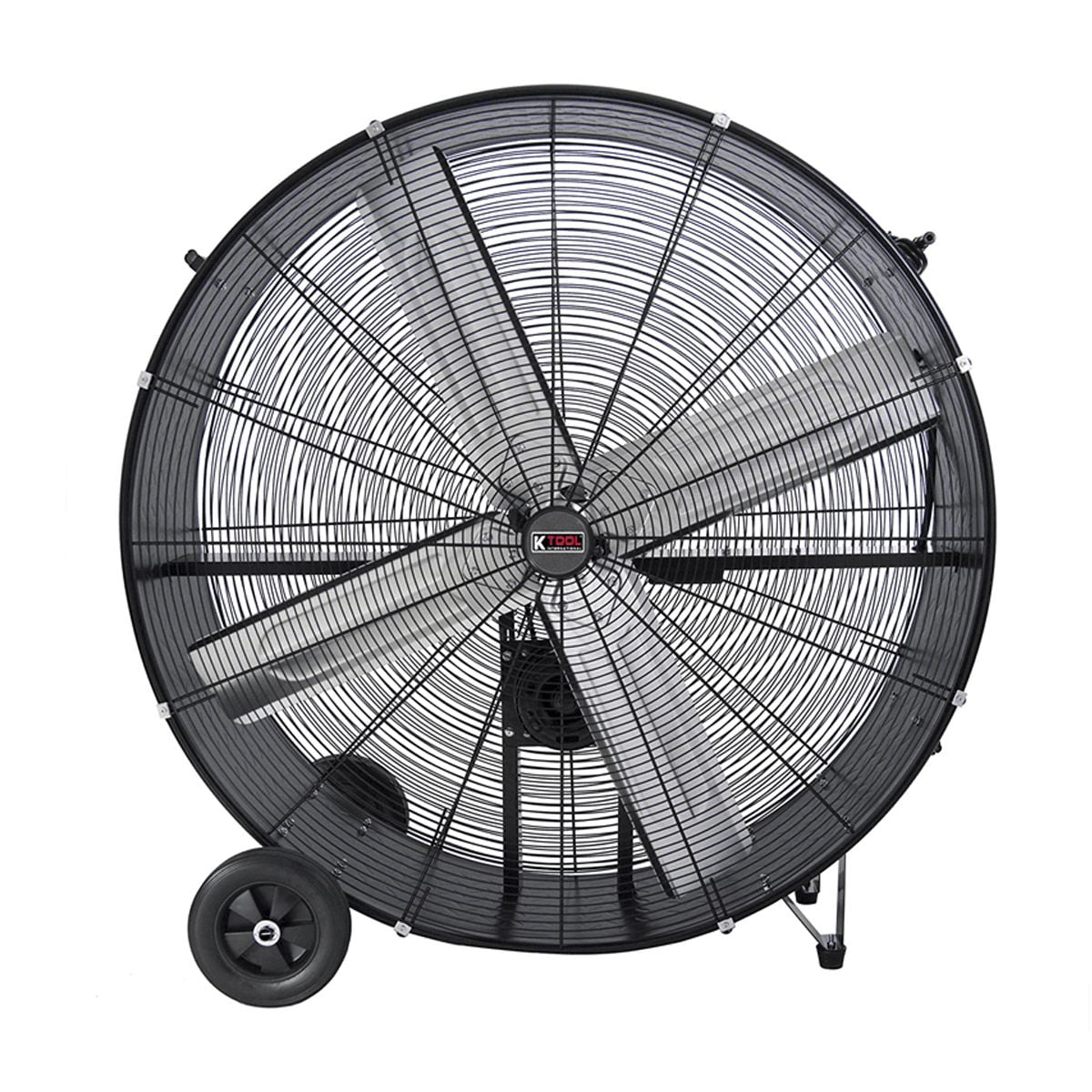 K Tool International 42” Drum Fan, 2-Speed, Durable, Cut-Off Protection,  14,800 Max CFM, Black - Walmart.com