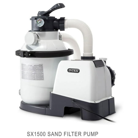 Intex - Frame Above Ground Pool Set w/ Pump