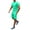 Green, variant on PEASKJP Set for Men Casual Summer Mens Short Sets 2 Piece Outfits Polo Shirt Fashion Summer Tracksuits Casual Set Short Sleeve and Shorts Set for Men (Blue,L)