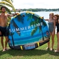 thumbnail image 5 of 20"Blue Water Sports Inflatable Summer Time Towable Raft 3 Rider, 5 of 5