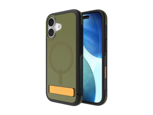 ZAGG Sedona Snap - Back cover for cell phone - MagSafe compatibility - graphene - sea kelp - for Apple iPhone 17