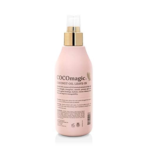 CocoMagic 10-en-1 Tratamiento para el cabello sin enjuague con aceite de coco | Hidratar, Cocomagic Cocomagic