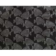 thumbnail image 4 of oneOone Georgette Viscose Fabric Fish Block Print Fabric BTY 42 Inch Wide, 4 of 4