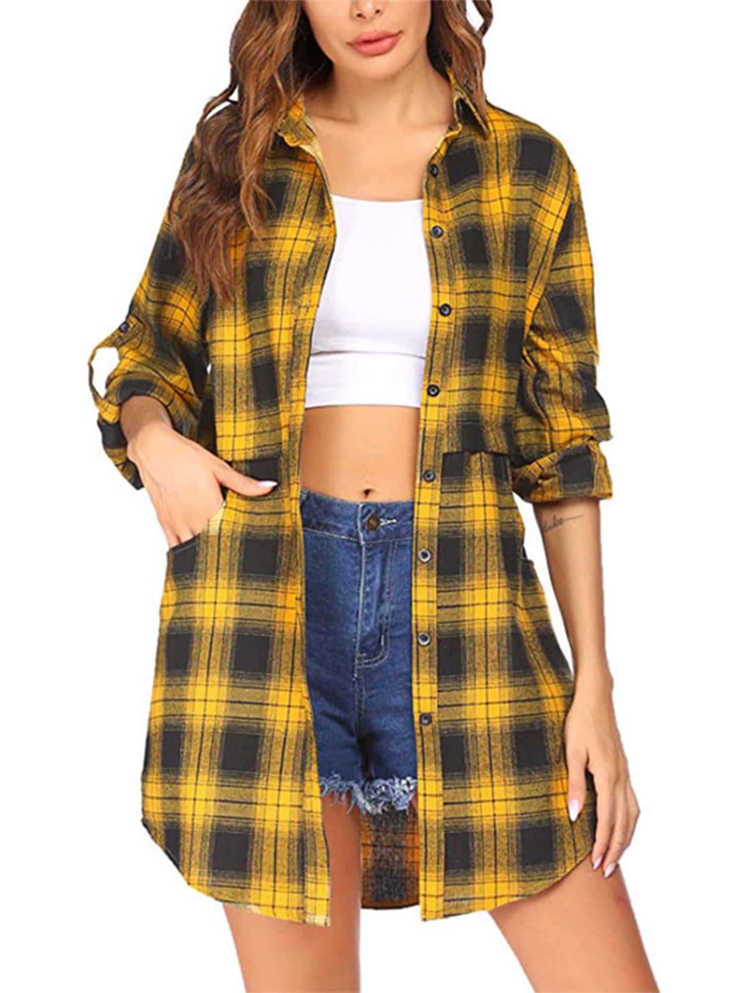 checked jackets ladies