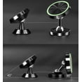 thumbnail image 3 of Pack de 2 Soportes Magnéticos para Teléfono de Coche Rojo Soporte Universal para Coche, Rotación de 720 Grados con Potente Imán para iPhone Samsung, Huawei Smartphone y Dispositivos GPS JM, 3 of 5