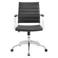 thumbnail image 6 of Computer Work Desk Chair, Black, Faux Vinyl Leather, Home Office Business, Modern Contemporary HB33130, 6 of 8