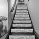 thumbnail image 1 of Pegatinas decorativas autoadhesivas de escalera de PVC autoadhesivas con patrón de roca de simulación de estilo simple para decoración del hogar, 1 of 5