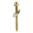 thumbnail image 1 of Tornillos Para Inodoro Fluidmaster 1/4"X2.5" Latón Dorado, 1 of 3