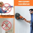 thumbnail image 5 of Costway Electric Drywall Sander 750W Adjustable Variable Speed w/ Vacuum and LED Light, 5 of 12