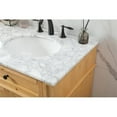 thumbnail image 4 of 60 inch double bathroom vanity in natural wood, 4 of 8