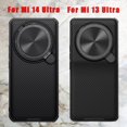 thumbnail image 4 of NILLKIN-funda protectora deslizante para Xiaomi Mi 13 Ultra / 14 Ultra 5G, lente esmerilada 360, protección completa de cámara, cubierta trasera de CamShield, 4 of 5