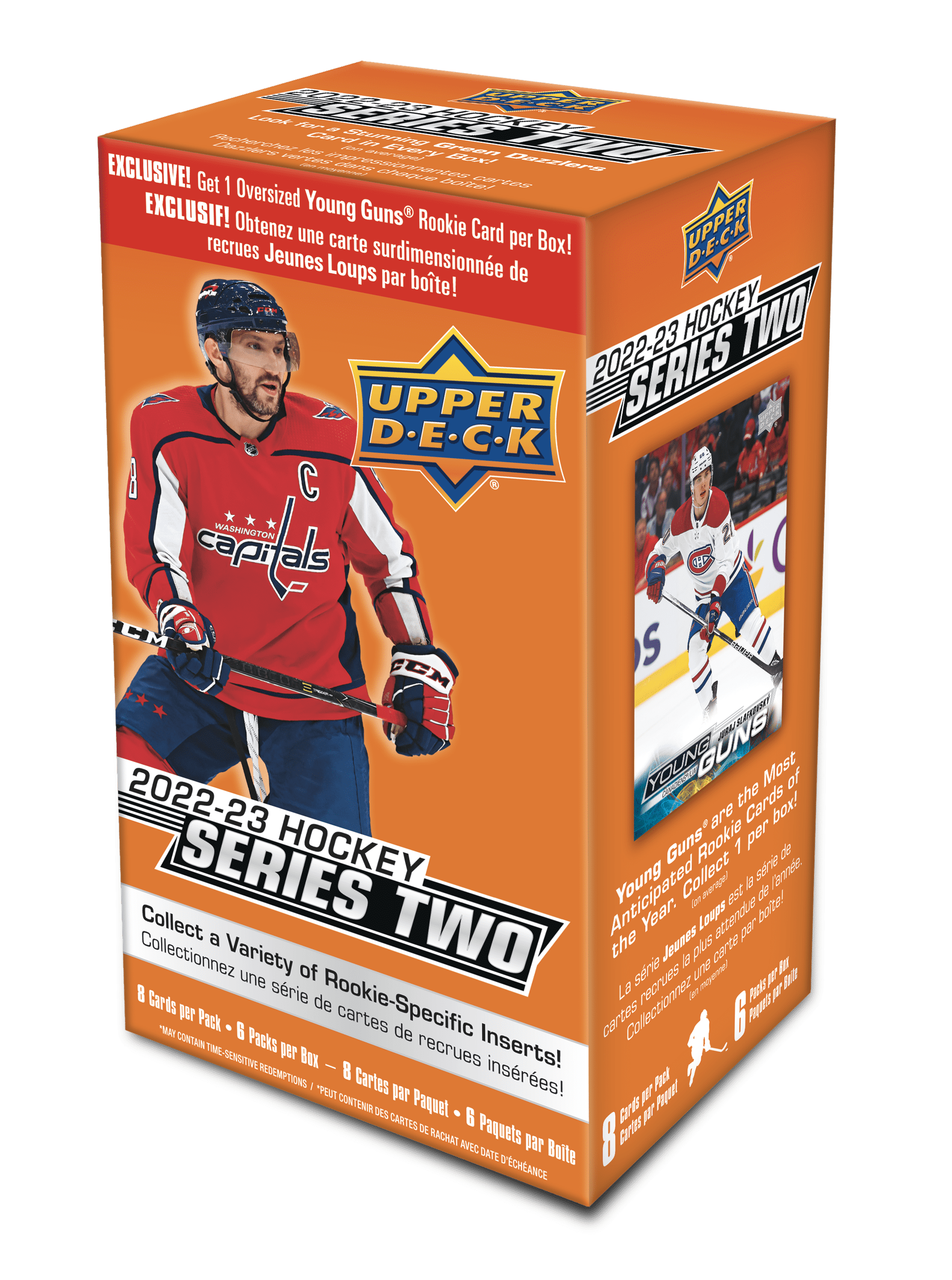202223 Upper Deck Series 2 Hockey Trading Cards Blaster Box