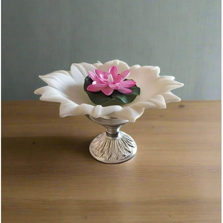 Indiancraftsbykanika White Marble 9-Inch Decorative Bowls