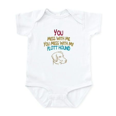 

CafePress - Plott Hound Infant Bodysuit - Baby Light Bodysuit Size Newborn - 24 Months