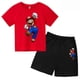 thumbnail image 5 of Conjunto de dos piezas de camiseta y pantalones cortos de algodón de Super Sonic Bros, conjuntos de ropa para niños, bebés, niños y niñas, camisetas, pantalones, traje, 5 of 5