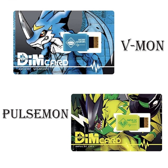 BANDA VITAL PULSERA DIM Tarjeta Monstruo Digital Digimon Adventure V-mon Pulsemon Guilmon Renamon Terriermon Niños Juguete Genuino xuanjing unisex
