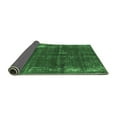 thumbnail image 2 of Ahgly Company Indoor Rectangle Oriental Emerald Green Industrial Area Rugs, 2' x 4', 2 of 4