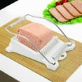 thumbnail image 4 of Vxdvou Stainless Steel Lunch Meat Cutter, Kitchen Fruit Ham Sausage Cutter, Precision Cutting Tool for Kitchen, Stainless Steel Wire Cutter, Home and Kitchen Slicing Tool, 4 of 9