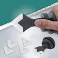 thumbnail image 4 of Practical Hardware Accessory Caulking Stapler Sealant Finishing Tool Set, Sealing Tool, Brick Joints for Tiles, 4 of 7