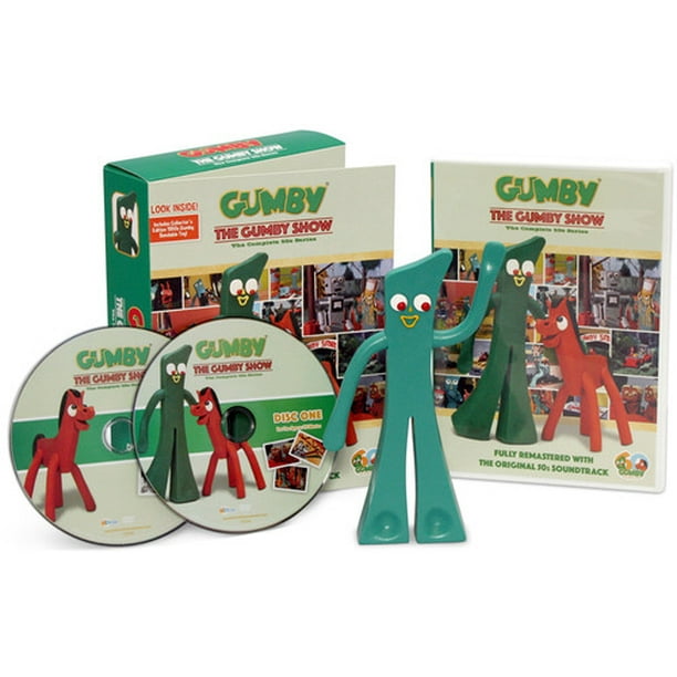 The Gumby Show The Complete '50s Series (With Bendable Gumby Toy) (DVD