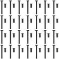 thumbnail image 1 of 60pcs Case Fan Screw Flat Head Tapping Screw Set Case Screws Set Supplies (30pcs Long Screws + 30pcs Short Screws Black), 1 of 9
