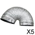 thumbnail image 1 of Manguera de conducto de aluminio flexible Soledad 5 piezas 8 cm 5 pies, 1 of 10
