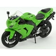 thumbnail image 4 of NewRay Motorcycle 2006 Kawasaki Zx-10R- Sport Bike, 1:12 , Green, 4 of 6