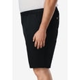 thumbnail image 3 of KingSize Knockarounds 8" Full Elastic Plain Front Shorts, 3 of 5