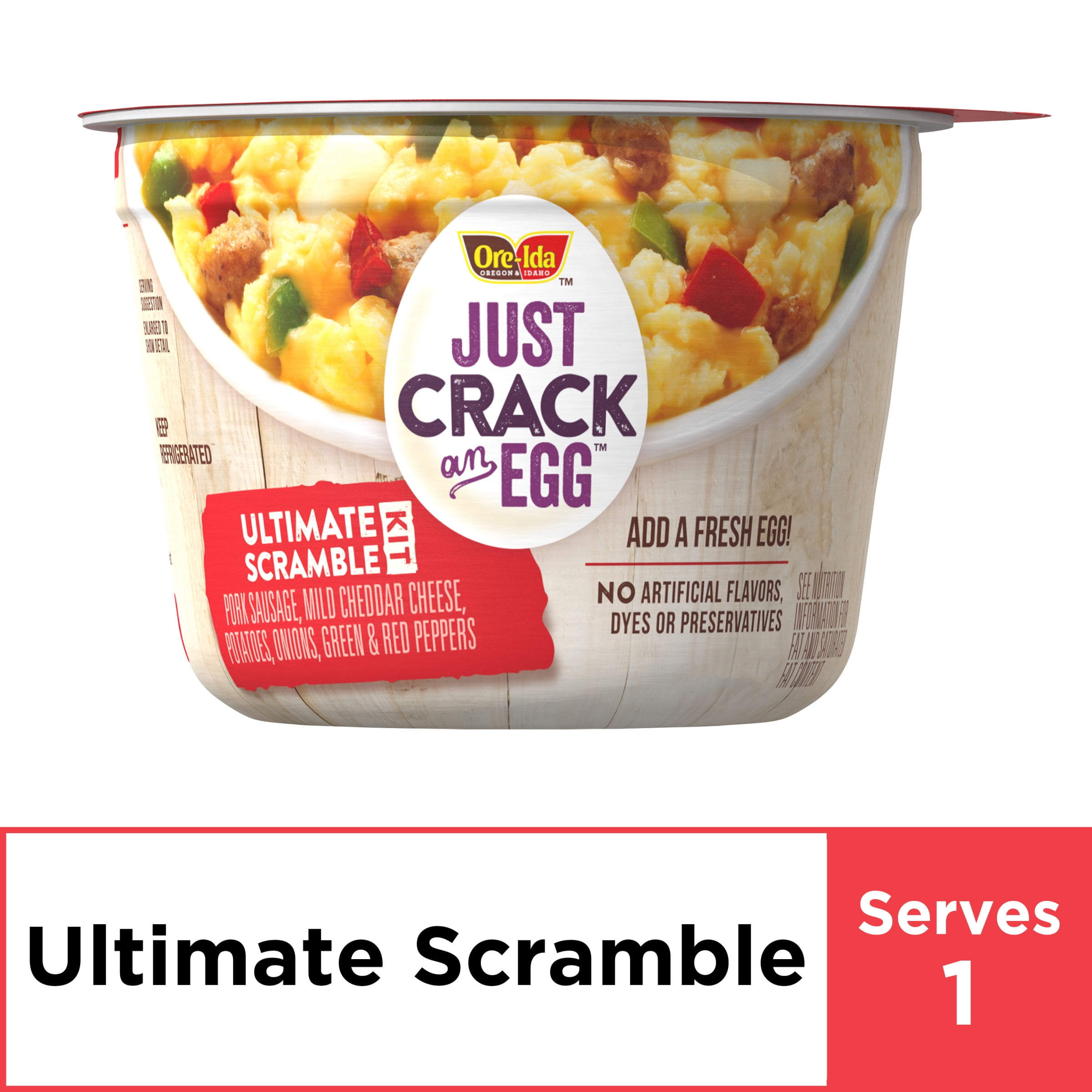 Ore Ida Just Crack An Egg Ultimate Scramble Kit Breakfast Bowls 3 Oz