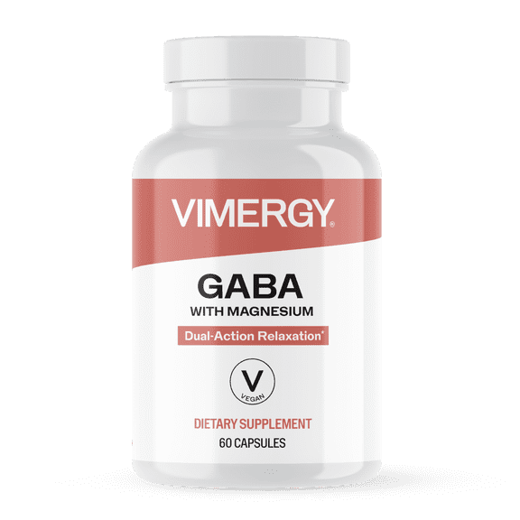 VIMERGY GABA with Magnesium, 60 Servings