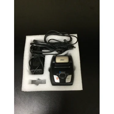 Used Star Micronics SM-S230i SM-S230I-UB40 Portable Mobile Bluetooth Receipt Printer.