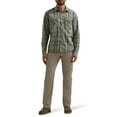 thumbnail image 2 of Wrangler® Men's and Big Mens Outdoor Long Sleeve All Season Stretch Shirt, Sizes S-3XL, 2 of 6