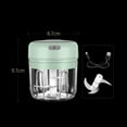 thumbnail image 2 of Household Electric Mini Garlic Chopper Food Chopper with Two Blade, Vegetable Chopper Mini Chopper for, 2 of 8
