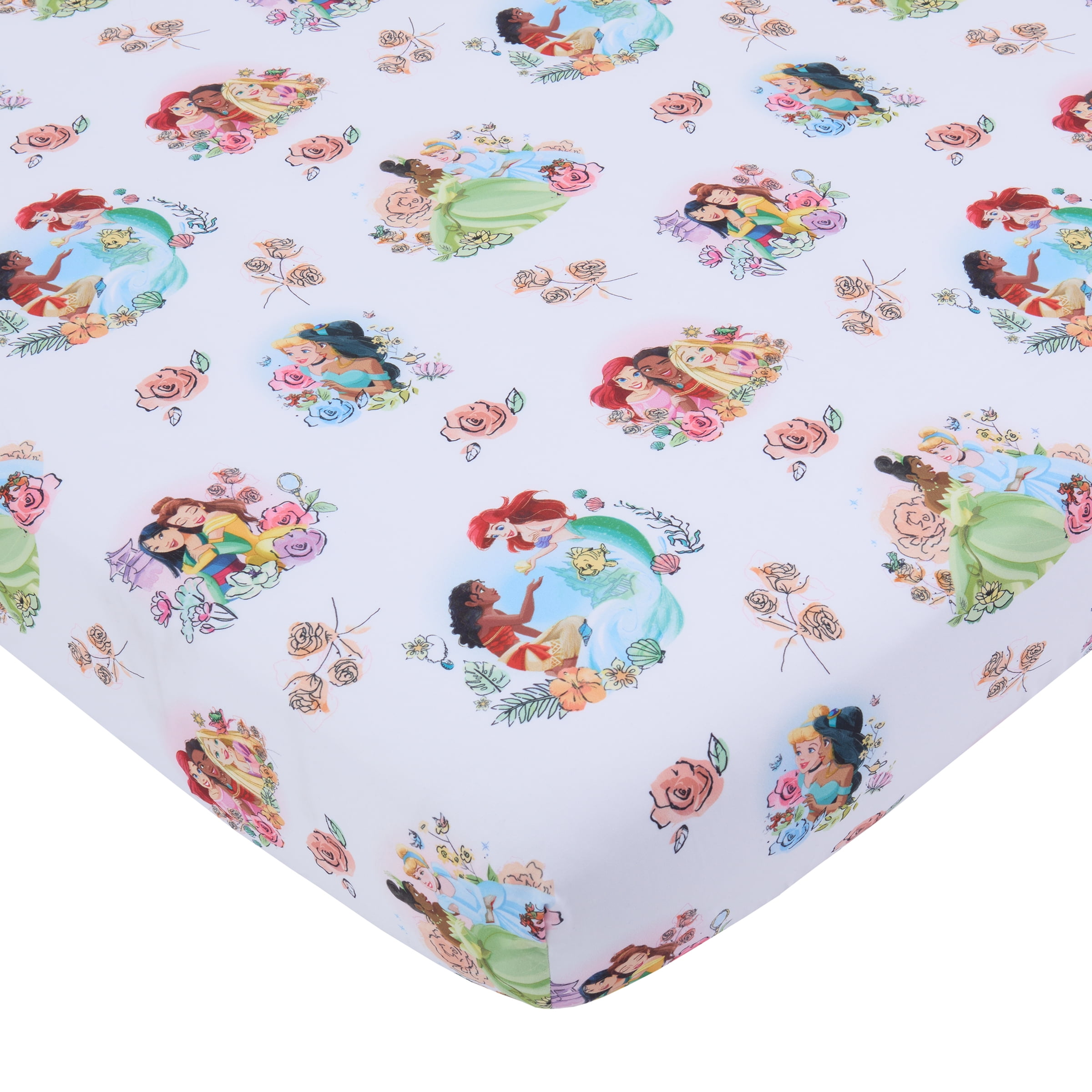 Disney Princess Toddler 2Piece Sheet Set, Pink, Toddler Gi