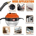 thumbnail image 5 of 2500W Steam Cleaner with 12 Accessories, High-Temperature Pressurized Steam Machine 105°C/221°F, 1L Tank, 6 Speed Adjustable for Kitchen, Bathroom, Car, Hard Floors, 5 of 10
