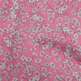 thumbnail image 1 of oneOone Cotton Poplin Fuschia Pink Fabric Floral Sewing Fabric By The Yard Printed Diy Clothing Sewing Supplies 56 Inch Wide, 1 of 4