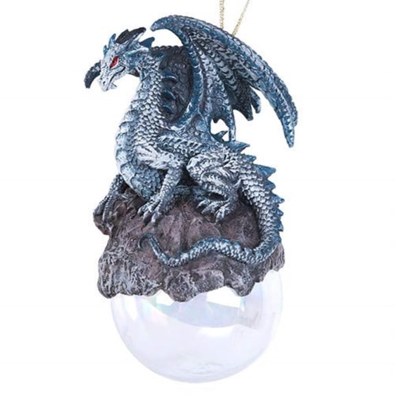 Pacific Trading Checkmate Dragon Resin Figurine Ornament, 5"