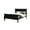 Black, variant on Headboard and Footboard, Black Solid Wood | Queen Bed for Elegant Bedroom