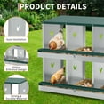 thumbnail image 3 of GloryStar Egg-Safe Nesting Boxes for Chickens, Convenient Chicken Laying Boxes for Coops, Easy to Install and Maintain with Smooth Cleaning Surfaces, 3 of 7