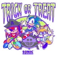thumbnail image 2 of Men's Sonic the Hedgehog Trick or Treat Trio Graphic T-Shirt, 2 of 5