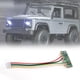 thumbnail image 1 of Grupo De Lámparas Rc, Grupo De Luces Rc De Plástico 1/12, Cuatro Unidades De Escalada, Grupo De Luces De Coche RC, Accesorios De Modificación Para MN99 MN99SMK1156, 1 of 8